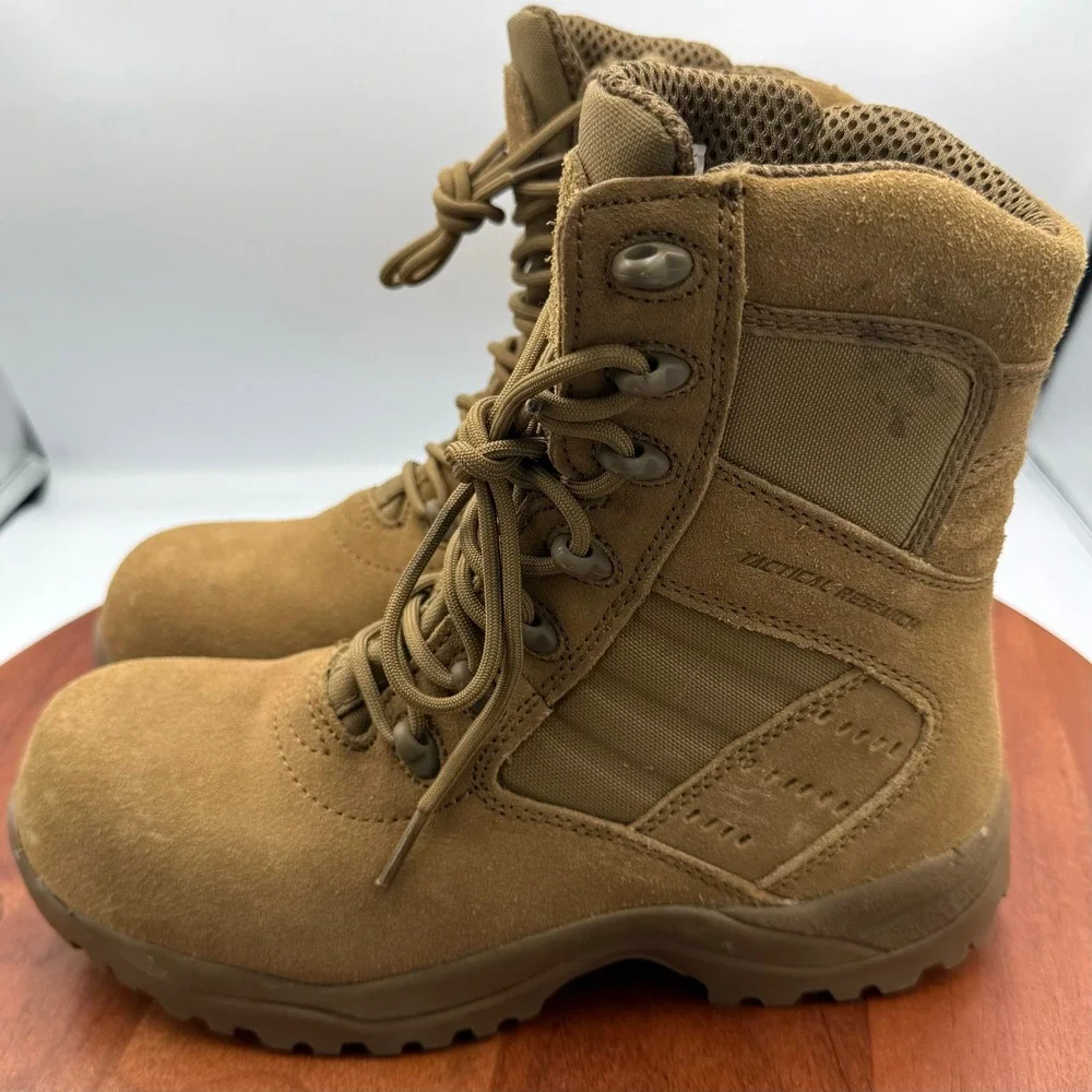 Belleville Guardian Tactical Research Comp Toe Leather Boots Mens 6 Wide TR536CT